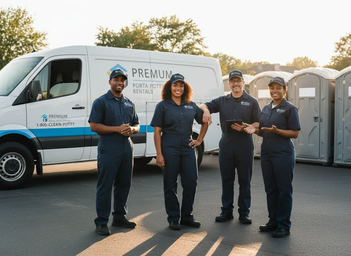 VIP Portable Toilets company in Sulphur Springs, OH